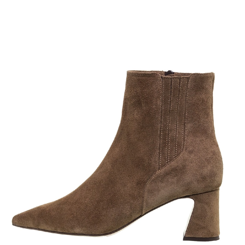 MOURTZI</br>Mourtzi 55/562Z02 Γυναικεία Μποτάκια Μπεζ Suede