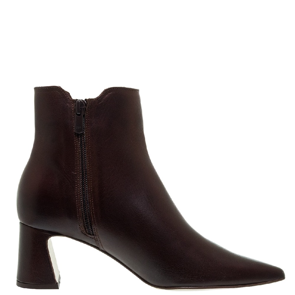 MOURTZI</br>Mourtzi 55/562Z05 Γυναικεία Μποτάκια Καφέ Δέρμα MOURTZI</br>Mourtzi 55/562Z05 Γυναικεία Μποτάκια Καφέ Δέρμα