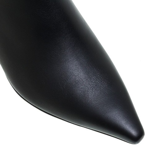 Mourtzi 55/562Z05 Γυναικεία Μποτάκια Μαύρο Δέρμα