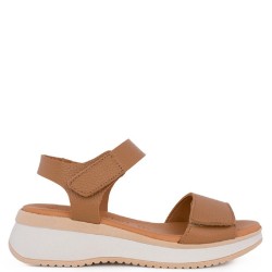 Γυναικείες Πλατφόρμες Ταμπά Δέρμα 5660 Oh My Sandals