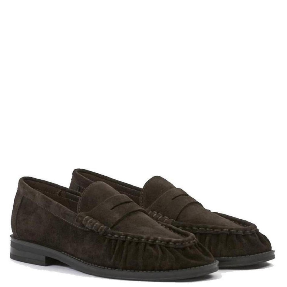 ANOTHER TRED</br>Another Trend 5706 11 10 Γυναικεία Loafers Καφέ Suede ANOTHER TRED</br>Another Trend 5706 11 10 Γυναικεία Loafers Καφέ Suede