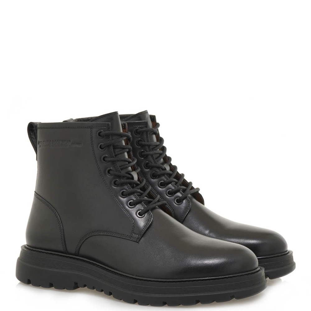 RENATO GARINI</br>Ανδρικά Μποτάκια Μαύρο Δέρμα 59020-JIO Renato Garini RENATO GARINI</br>Ανδρικά Μποτάκια Μαύρο Δέρμα 59020-JIO Renato Garini