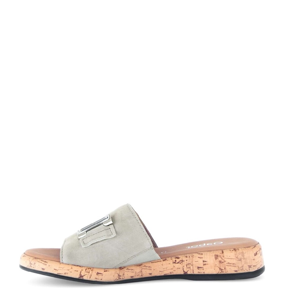 GABOR</br>Γυναικεία Mules Γκρι Suede 62.732.11 Gabor GABOR</br>Γυναικεία Mules Γκρι Suede 62.732.11 Gabor