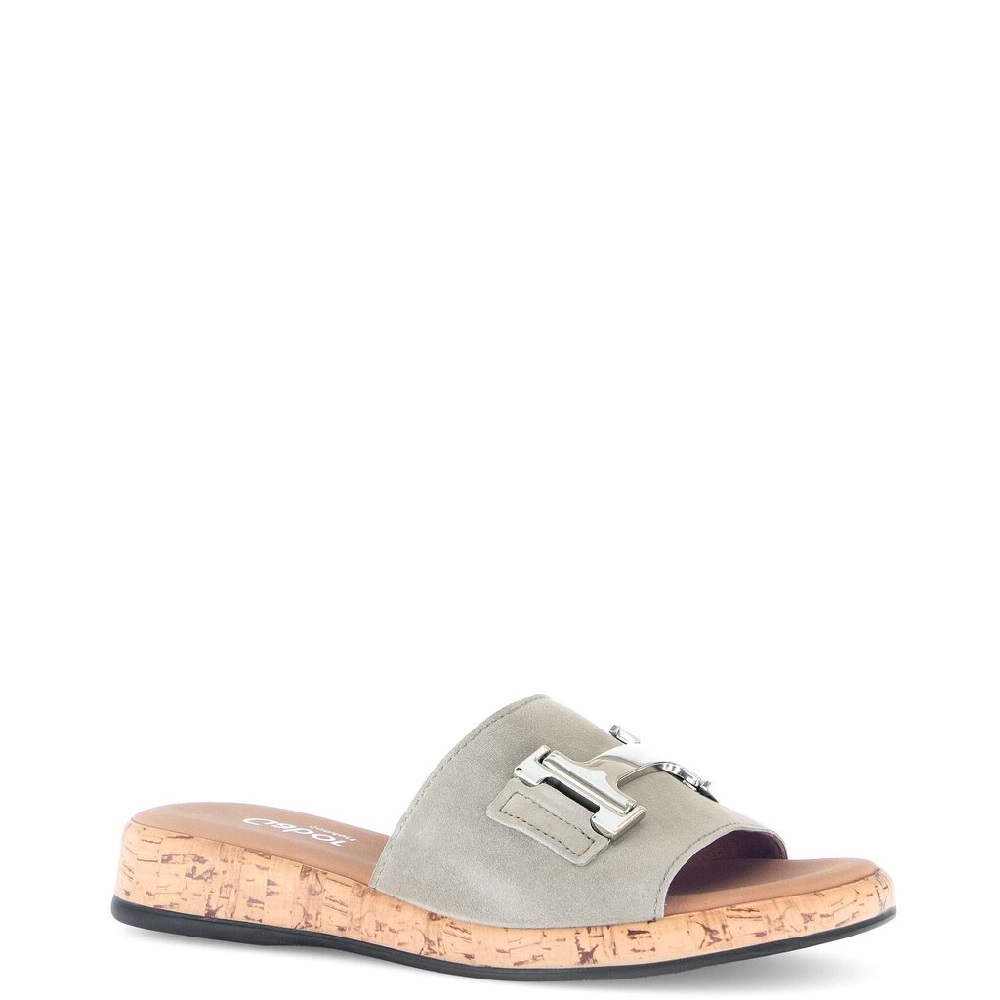 GABOR</br>Γυναικεία Mules Γκρι Suede 62.732.11 Gabor GABOR</br>Γυναικεία Mules Γκρι Suede 62.732.11 Gabor