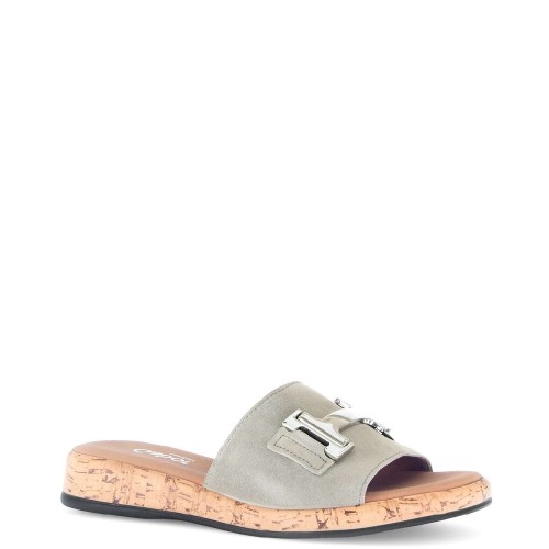 Gabor 62.732.11 Γυναικεία Mules Γκρι Suede Gabor 62.732.11 Γυναικεία Mules Γκρι Suede