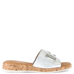 Γυναικεία Mules  Ασημί Δέρμα  62.732.80 Gabor