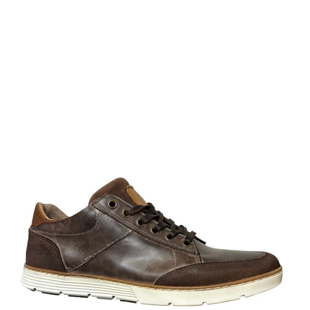 BULLBOXER</br>Ανδρικά Sneakers Καφέ Δέρμα 628K25740BBRCASU10 Bullboxer BULLBOXER</br>Ανδρικά Sneakers Καφέ Δέρμα 628K25740BBRCASU10 Bullboxer