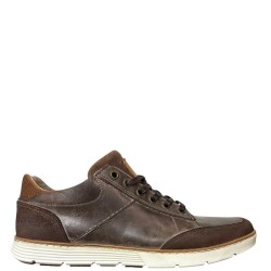 Ανδρικά Sneakers Καφέ Δέρμα 628K25740BBRCASU10 Bullboxer