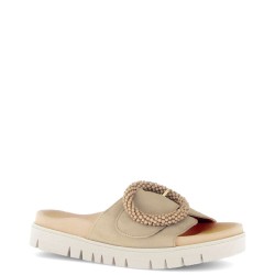 Γυναικεία Mules Μπεζ Δέρμα 63.745.14 Gabor