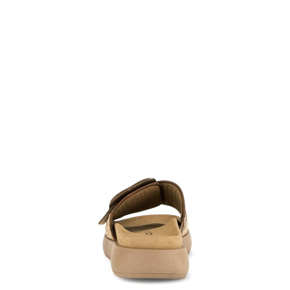 GABOR</br>Γυναικεία Mules Μπεζ/Καφέ Δέρμα 63.754.48 Gabor GABOR</br>Γυναικεία Mules Μπεζ/Καφέ Δέρμα 63.754.48 Gabor