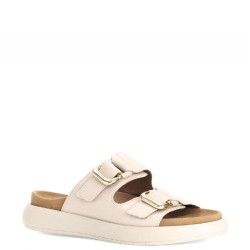 Γυναικεία Mules Εκρού Δέρμα 63.756.22 Gabor