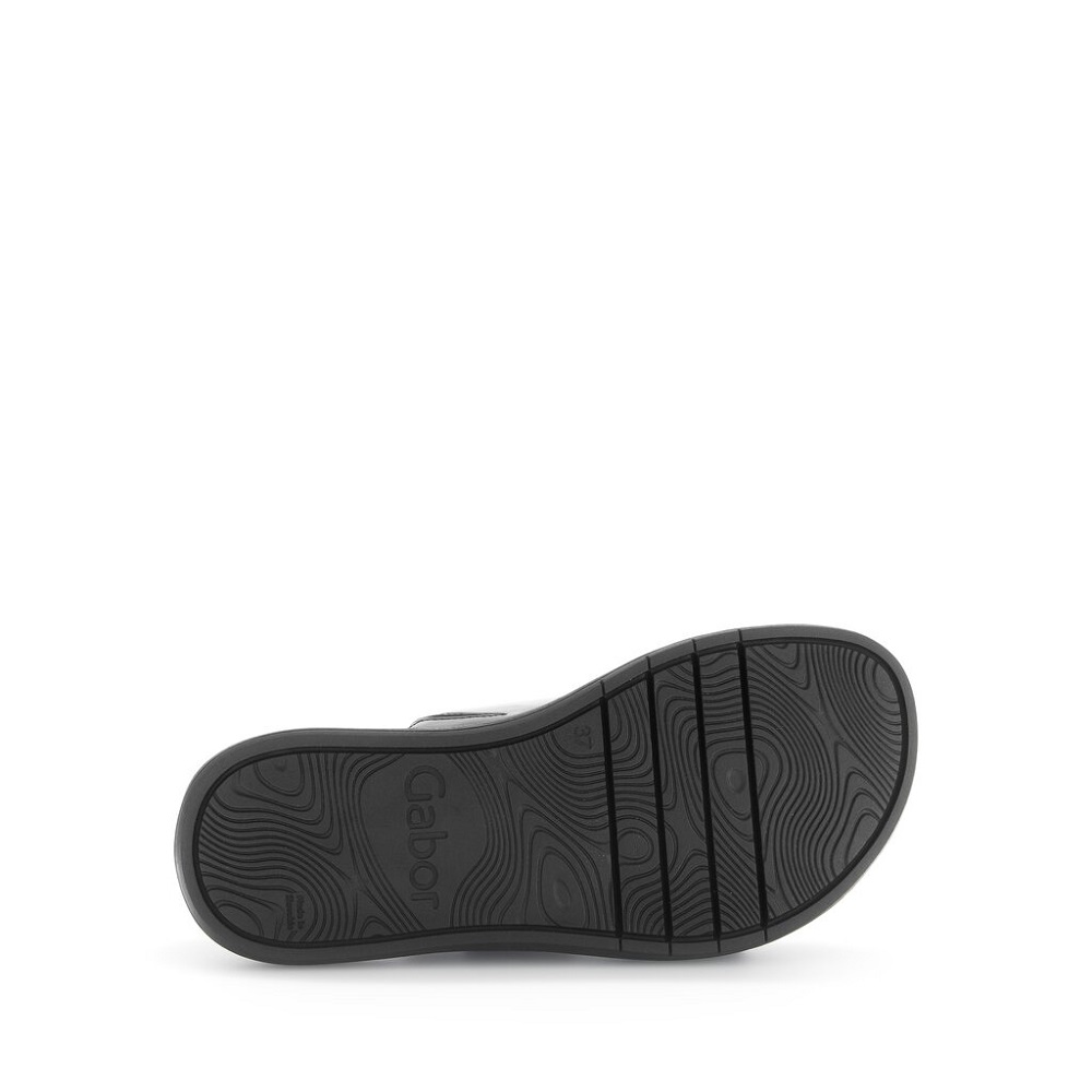 GABOR</br>Γυναικεία Mules Μαύρο Δέρμα 63.756.27 Gabor GABOR</br>Γυναικεία Mules Μαύρο Δέρμα 63.756.27 Gabor
