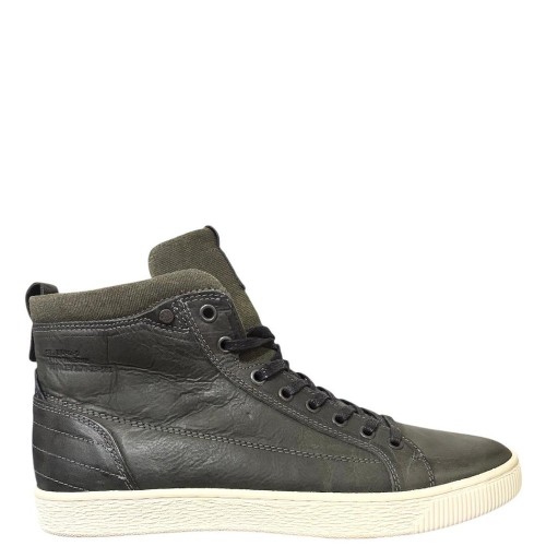 Ανδρικά Μποτάκια Χακί Δέρμα 648K56643ACDGNSU00 Bullboxer Ανδρικά Μποτάκια Χακί Δέρμα 648K56643ACDGNSU00 Bullboxer