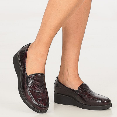 Γυναικεία Casual Παπούτσια Καφέ Δέρμα 655450 Imac