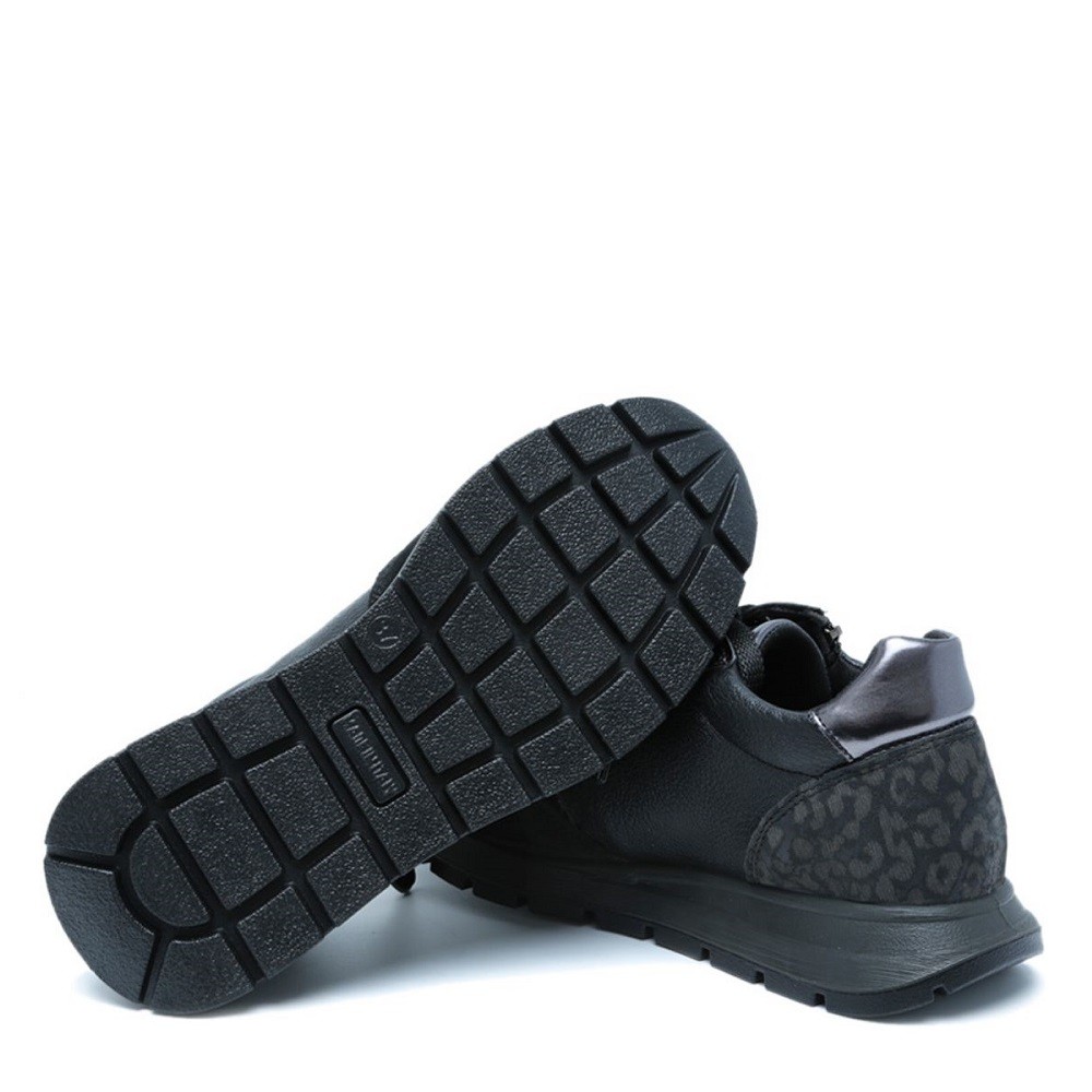 IMAC</br>Γυναικεία Sneakers Μαύρο Δέρμα 657530 Imac IMAC</br>Γυναικεία Sneakers Μαύρο Δέρμα 657530 Imac