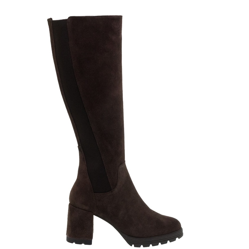 MOURTZI</br>Mourtzi 65/67013 Γυναικείες Μπότες Καφέ Suede MOURTZI</br>Mourtzi 65/67013 Γυναικείες Μπότες Καφέ Suede