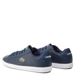 Ανδρικά Sneakers Μπλε Δέρμα GRADUATE BL1 SMA 7-37SMA0053092 Lacoste