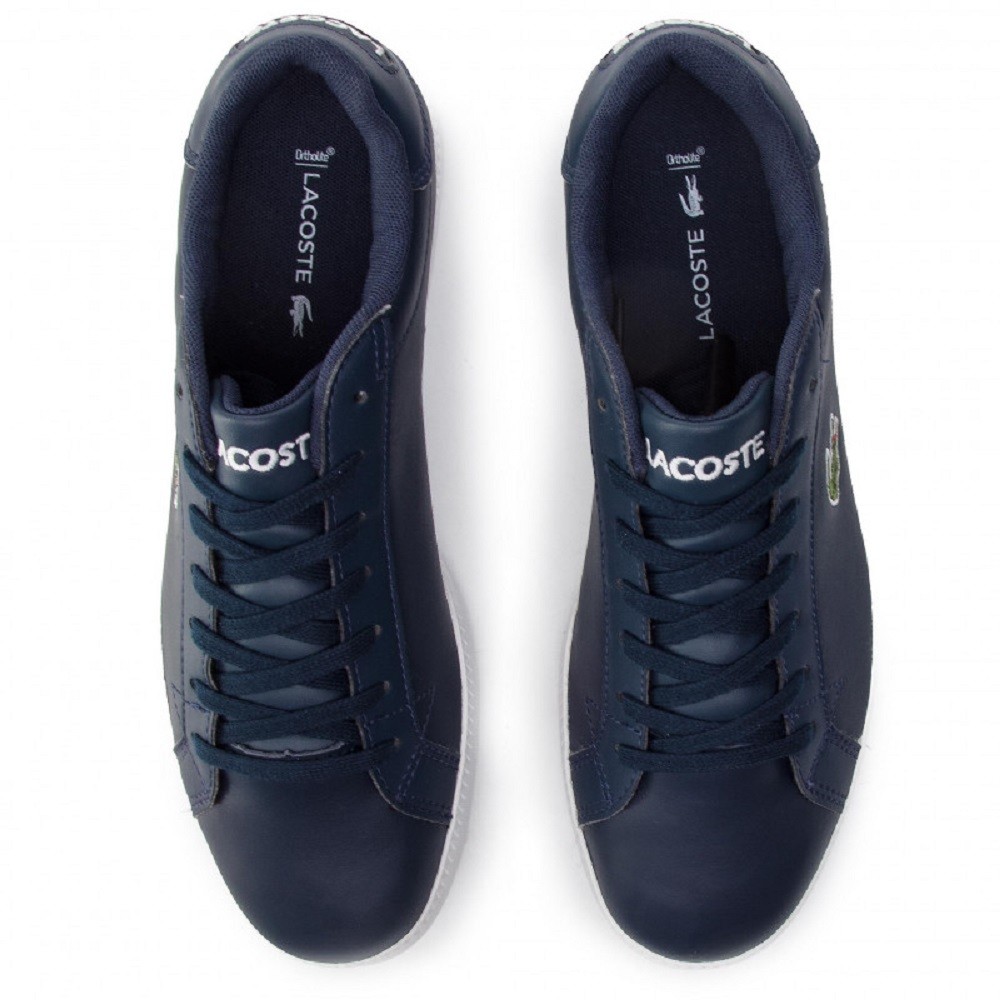 LACOSTE</br>Ανδρικά Sneakers Μπλε Δέρμα GRADUATE BL1 SMA 7-37SMA0053092 Lacoste LACOSTE</br>Ανδρικά Sneakers Μπλε Δέρμα GRADUATE BL1 SMA 7-37SMA0053092 Lacoste