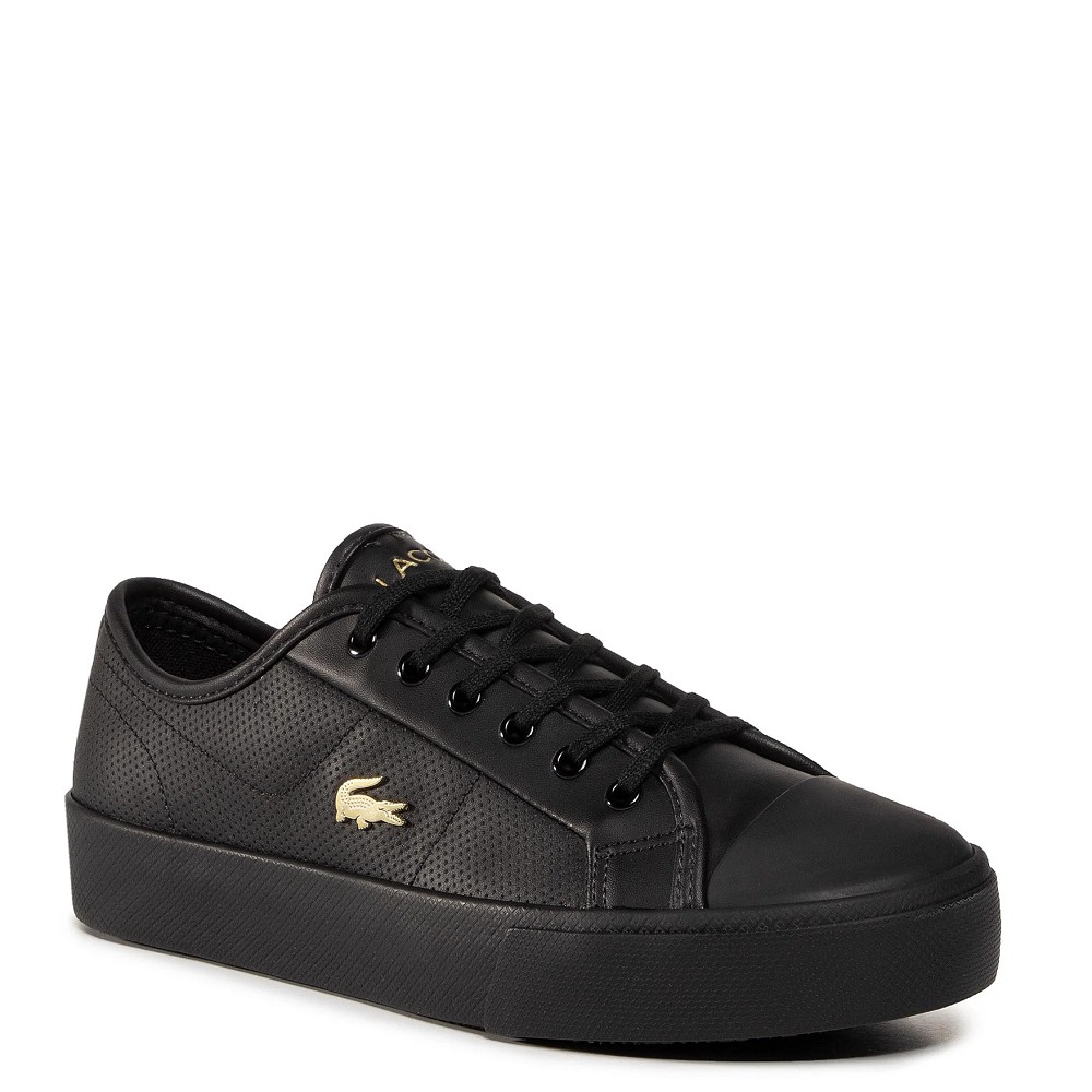 LACOSTE</br>Γυναικεία Sneakers Μαύρο Δέρμα ZIANE PLUS GRAND 011201 CFA 7-40CFA00061V7 Lacoste LACOSTE</br>Γυναικεία Sneakers Μαύρο Δέρμα ZIANE PLUS GRAND 011201 CFA 7-40CFA00061V7 Lacoste