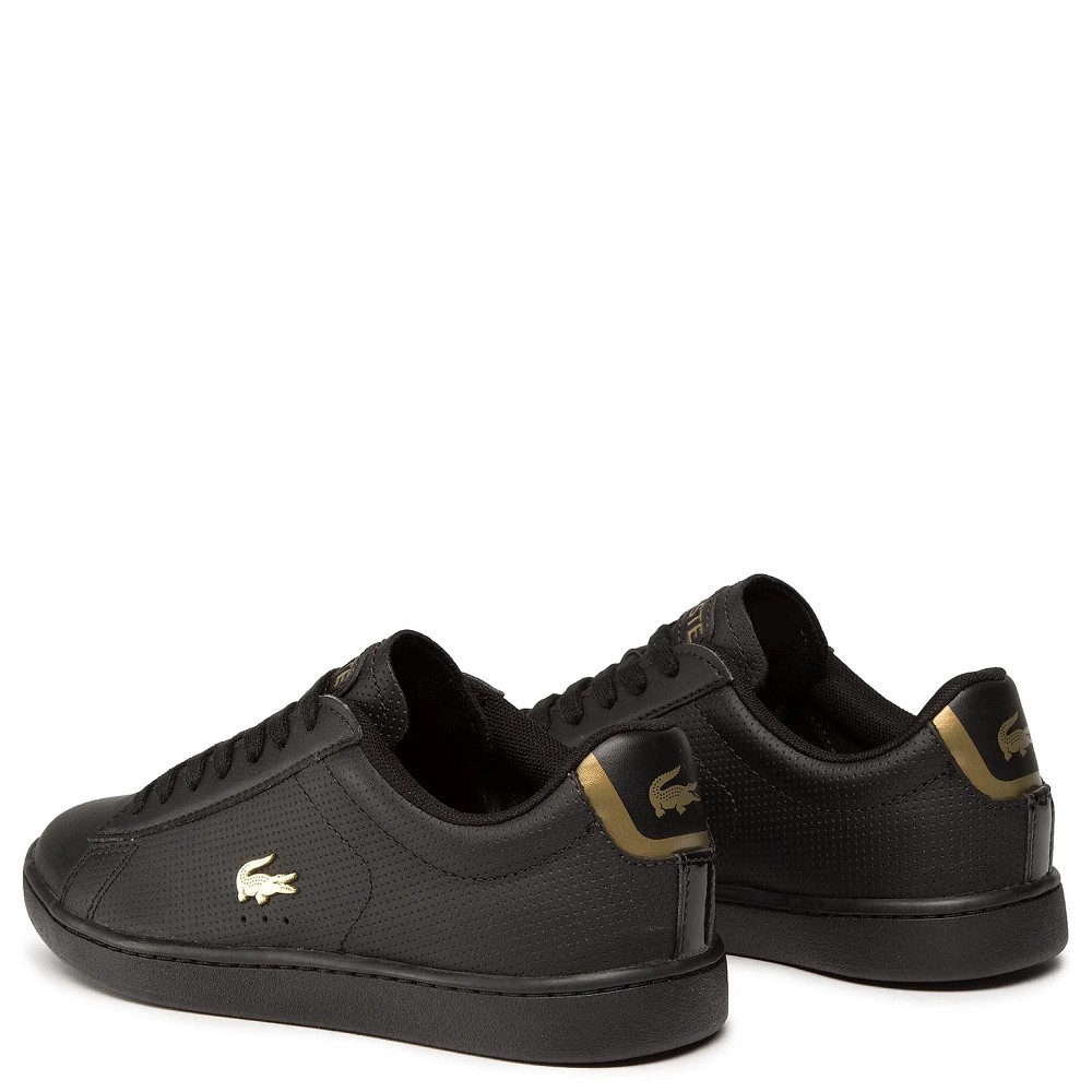 LACOSTE</br>Γυναικεία Sneakers Μαύρο Δέρμα CARNABY EVO 0120 1 SFA 7-40SFA000702H Lacoste LACOSTE</br>Γυναικεία Sneakers Μαύρο Δέρμα CARNABY EVO 0120 1 SFA 7-40SFA000702H Lacoste