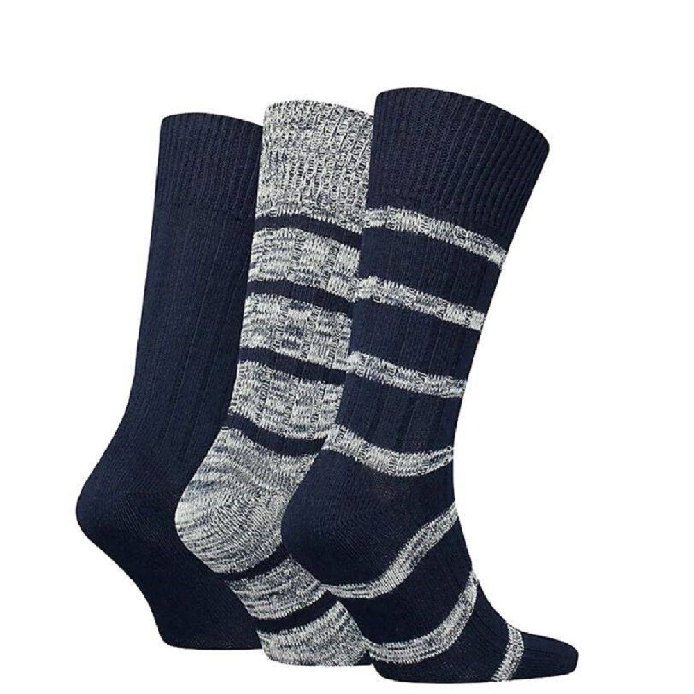 TOMMY HILFIGER</br>Ανδρικές Κάλτσες Μπλε 3PACK  701226073 001 Tommy Hilfiger