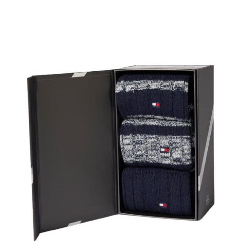 Ανδρικές Κάλτσες Μπλε 3PACK  701226073 001 Tommy Hilfiger Ανδρικές Κάλτσες Μπλε 3PACK  701226073 001 Tommy Hilfiger