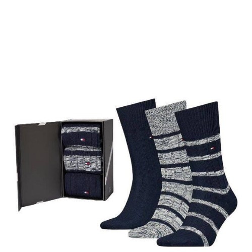 Ανδρικές Κάλτσες Μπλε 3PACK  701226073 001 Tommy Hilfiger Ανδρικές Κάλτσες Μπλε 3PACK  701226073 001 Tommy Hilfiger