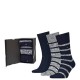 TOMMY HILFIGER</br>Ανδρικές Κάλτσες Μπλε 3PACK  701226073 001 Tommy Hilfiger