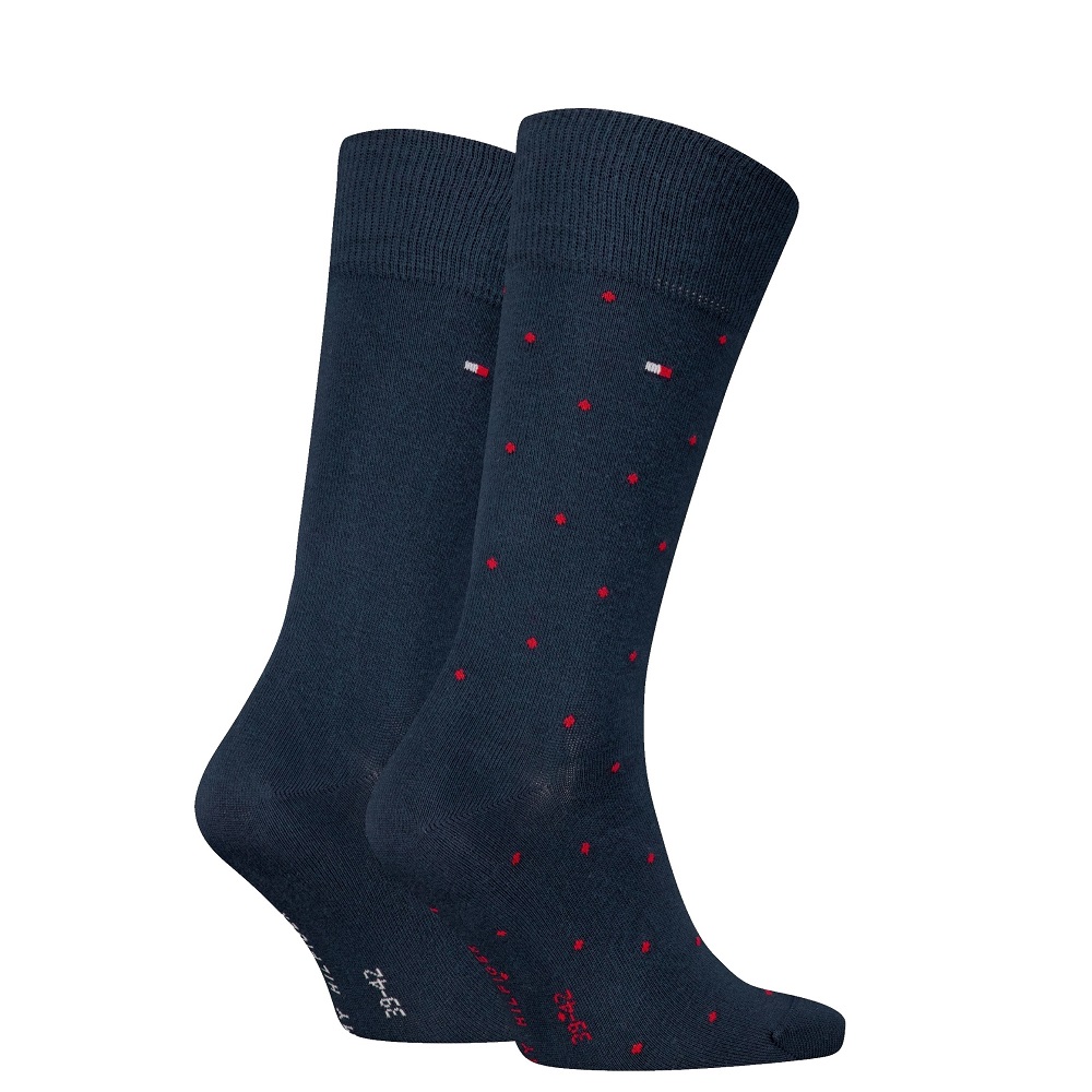 TOMMY HILFIGER</br>Tommy Hilfiger Men's Socks 2Pack 701230780-002 Ανδρικές Κάλτσες Μπλε TOMMY HILFIGER</br>Tommy Hilfiger Men's Socks 2Pack 701230780-002 Ανδρικές Κάλτσες Μπλε