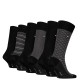 TOMMY HILFIGER</br>Tommy Hilfiger Men's Socks in Gift Box 6Pack 701235373-002 Ανδρικές Κάλτσες Μαύρο TOMMY HILFIGER</br>Tommy Hilfiger Men's Socks in Gift Box 6Pack 701235373-002 Ανδρικές Κάλτσες Μαύρο