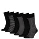TOMMY HILFIGER</br>Tommy Hilfiger Men's Socks in Gift Box 6Pack 701235373-002 Ανδρικές Κάλτσες Μαύρο TOMMY HILFIGER</br>Tommy Hilfiger Men's Socks in Gift Box 6Pack 701235373-002 Ανδρικές Κάλτσες Μαύρο