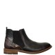BULLBOXER</br>Ανδρικά Μποτάκια Μαύρο Δέρμα Chelsea 710K45551AARBDSU10 Bullboxer