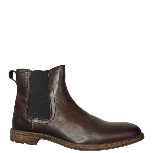 Ανδρικά Μποτάκια Καφέ Δέρμα Chelsea 710K65785A2498SU10 Bullboxer Ανδρικά Μποτάκια Καφέ Δέρμα Chelsea 710K65785A2498SU10 Bullboxer