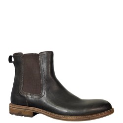 Ανδρικά Μποτάκια Μαύρο Δέρμα Chelsea 710K65785AP879SU00 Bullboxer