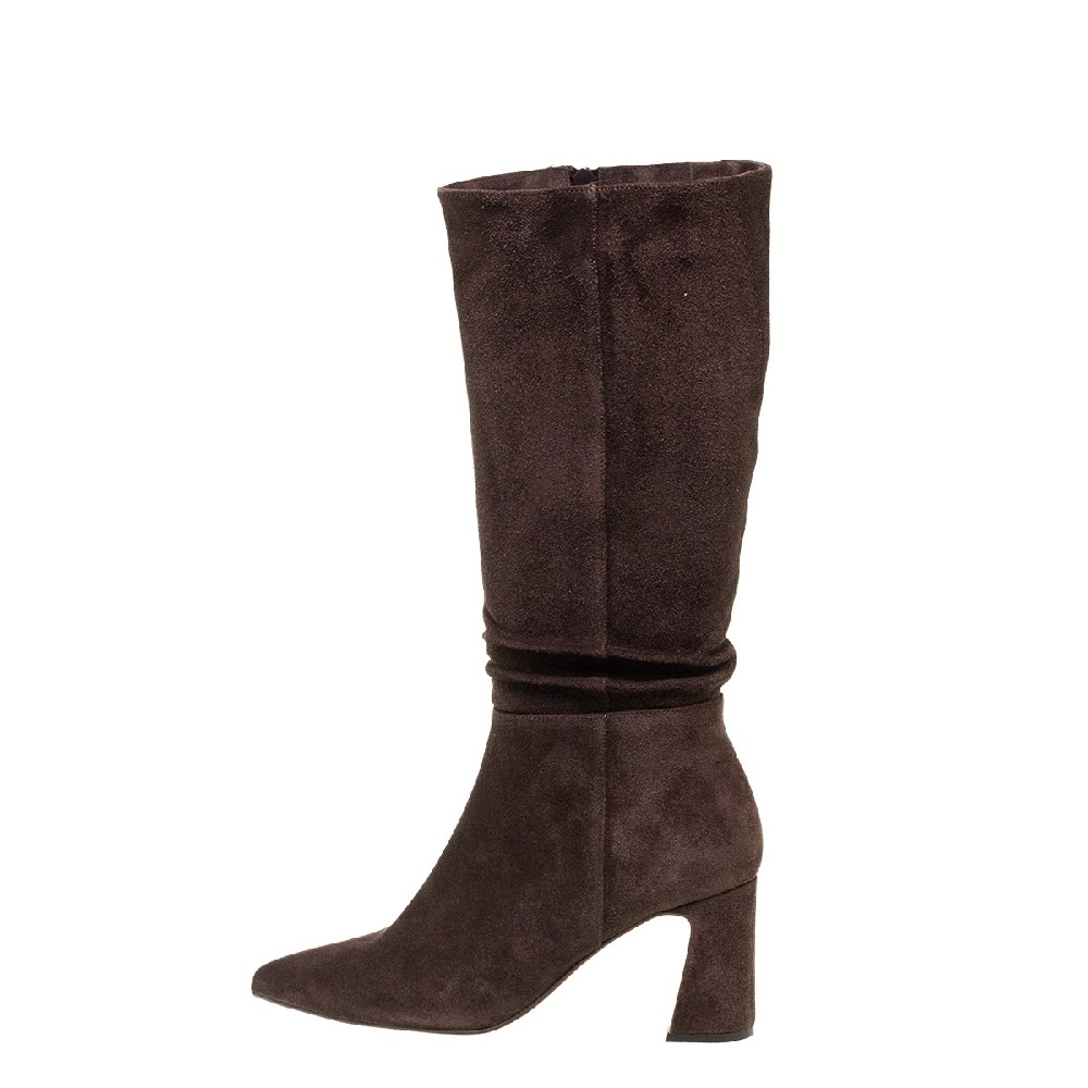 MOURTZI</br>Mourtzi 75/714Z25 Γυναικείες Μπότες Καφέ Suede MOURTZI</br>Mourtzi 75/714Z25 Γυναικείες Μπότες Καφέ Suede