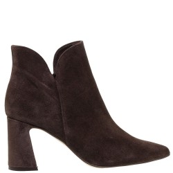 MOURTZI</br>Mourtzi 75/714Z05 Γυναικεία Μποτάκια Καφέ Suede
