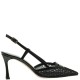 MOURTZI</br>Γυναικείες Slingback Γόβες Μαύρο 75/71609 Mourtzi MOURTZI</br>Γυναικείες Slingback Γόβες Μαύρο 75/71609 Mourtzi
