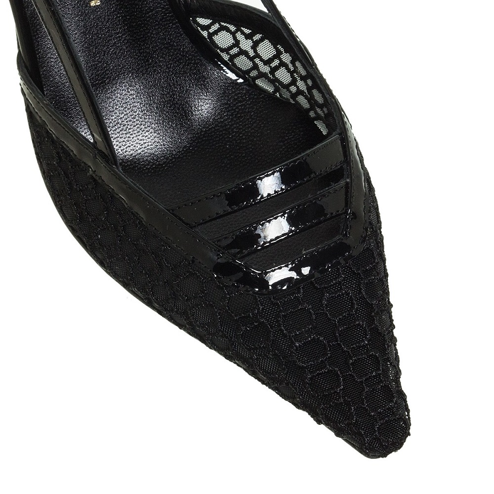MOURTZI</br>Γυναικείες Slingback Γόβες Μαύρο 75/71609 Mourtzi MOURTZI</br>Γυναικείες Slingback Γόβες Μαύρο 75/71609 Mourtzi