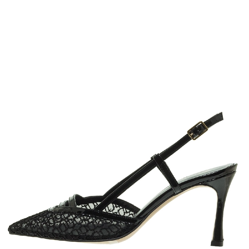 MOURTZI</br>Γυναικείες Slingback Γόβες Μαύρο 75/71609 Mourtzi MOURTZI</br>Γυναικείες Slingback Γόβες Μαύρο 75/71609 Mourtzi