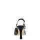 MOURTZI</br>Mourtzi 75/71614 Γυναικείες Slingback Γόβες Μαύρο Δέρμα