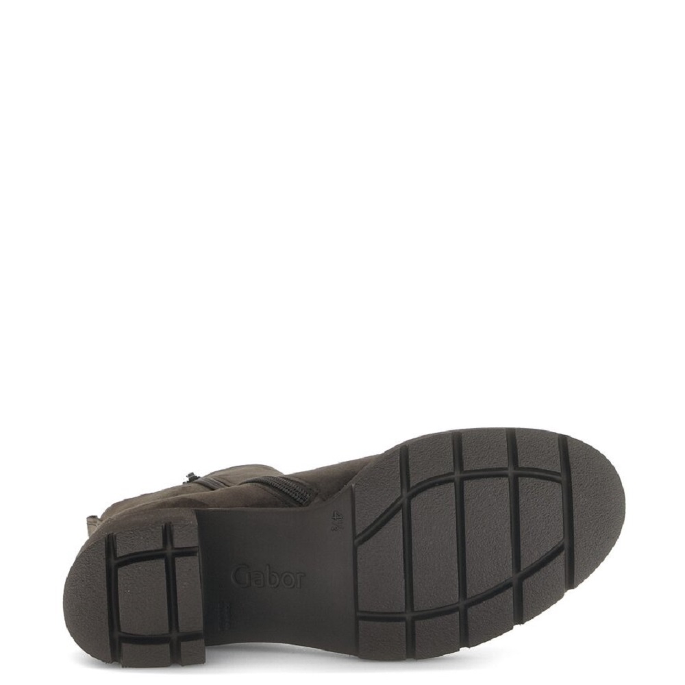 GABOR</br>Gabor 71.874.18 Γυναικεία Μποτάκια Καφέ Δέρμα Suede