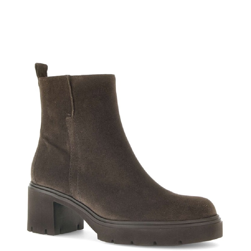 GABOR</br>Gabor 71.874.18 Γυναικεία Μποτάκια Καφέ Δέρμα Suede