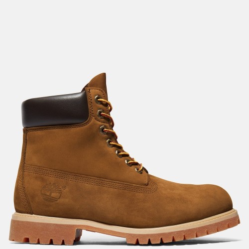 Ανδρικά Μποτάκια Ταμπά Nubuck Δέρμα Timberland Premium 6inch Waterproof Boot 72066-827 Timberland