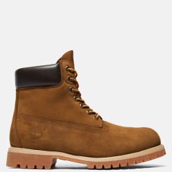 Ανδρικά Μποτάκια Ταμπά Nubuck Δέρμα Timberland Premium 6inch Waterproof Boot 72066-EBL Timberland