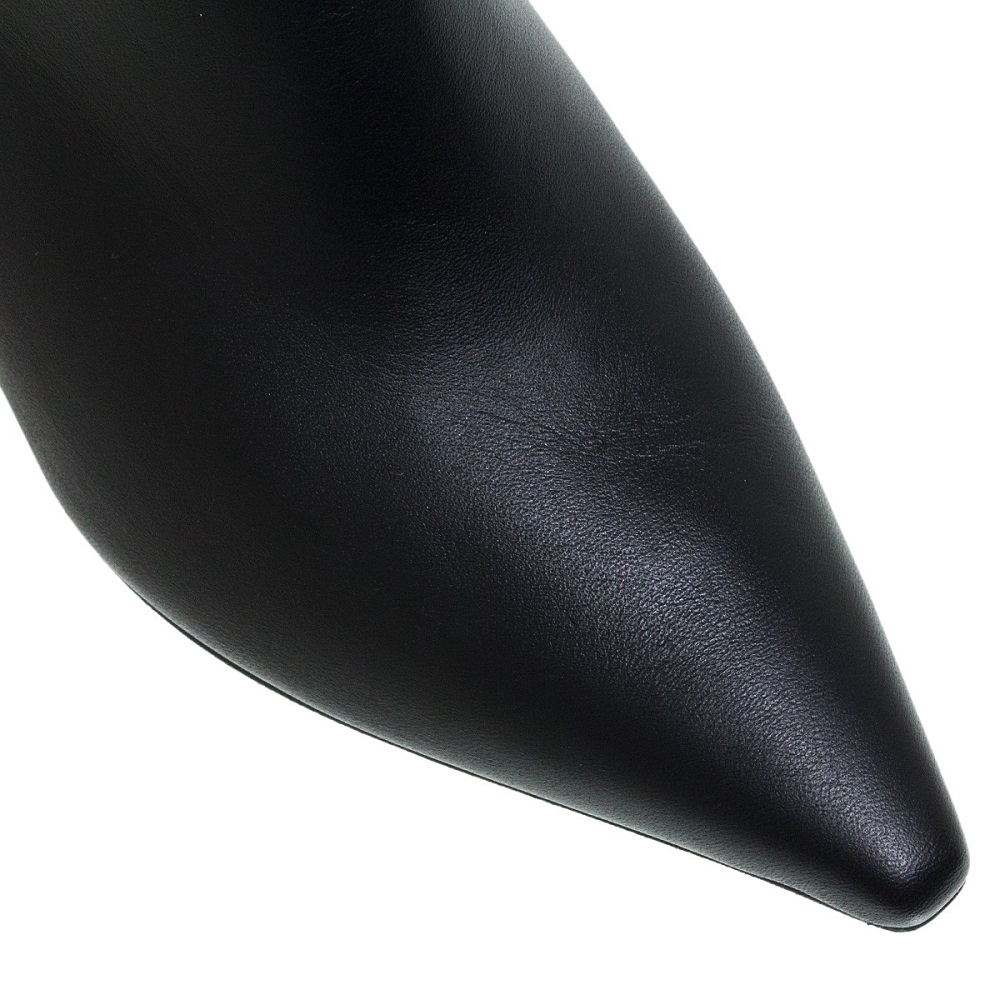 MOURTZI</br>Mourtzi 75/720Z00 Γυναικεία Μποτάκια Μαύρο Δέρμα