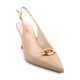 FM</br>Γυναικείες Slingback Γόβες Μπεζ Δέρμα 738-71 FM FM</br>Γυναικείες Slingback Γόβες Μπεζ Δέρμα 738-71 FM