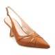 FM</br>Γυναικείες Slingback Γόβες Ταμπά Δέρμα 738-72 FM FM</br>Γυναικείες Slingback Γόβες Ταμπά Δέρμα 738-72 FM