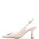 FM</br>Γυναικείες Slingback Γόβες Πάγος Δέρμα 738-86 FM FM</br>Γυναικείες Slingback Γόβες Πάγος Δέρμα 738-86 FM