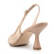 FM</br>Γυναικείες Slingback Γόβες Μπεζ Δέρμα Φιλτιρέ 738-98 FM FM</br>Γυναικείες Slingback Γόβες Μπεζ Δέρμα Φιλτιρέ 738-98 FM