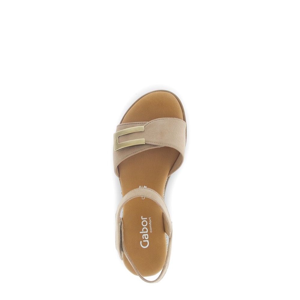 GABOR</br>Γυναικείες Πλατφόρμες Μπεζ Δέρμα 62.756.30 Gabor GABOR</br>Γυναικείες Πλατφόρμες Μπεζ Δέρμα 62.756.30 Gabor
